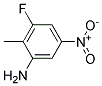 3-FLUORO-5-NITRO-2-METHYLANILINE 结构式