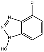 4-氯-1-羟基-苯并三唑 结构式