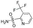 3-TRIFLUOROMETHYL PYRIDINE-2-SULFONAMIDE 结构式