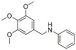 PHENYL-(3,4,5-TRIMETHOXY-BENZYL)-AMINE 结构式