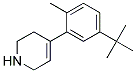 4-(5-TERT-BUTYL-2-METHYL-PHENYL)-1,2,3,6-TETRAHYDRO-PYRIDINE 结构式