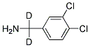 3,4-DICHLOROBENZYL-ALPHA,ALPHA-D2-AMINE 结构式