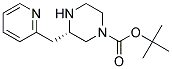 (S)-3-PYRIDIN-2-YLMETHYL-PIPERAZINE-1-CARBOXYLIC ACID TERT-BUTYL ESTER 结构式