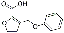 3-(PHENOXYMETHYL)-2-FUROIC ACID 结构式