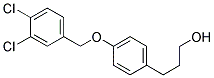 3-[4-(3,4-DICHLORO-BENZYLOXY)-PHENYL]-PROPAN-1-OL 结构式