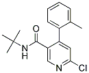 N-TERT-BUTYL-6-CHLORO-4-O-TOLYL-NICOTINAMIDE 结构式