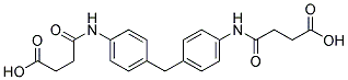 N-(4-[4-(3-CARBOXY-PROPIONYLAMINO)-BENZYL]-PHENYL)-SUCCINAMIC ACID 结构式