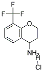 8-TRIFLUOROMETHYL-CHROMAN-4-YLAMINE HYDROCHLORIDE 结构式