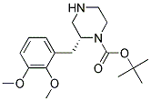 (R)-2-(2,3-DIMETHOXY-BENZYL)-PIPERAZINE-1-CARBOXYLIC ACID TERT-BUTYL ESTER 结构式
