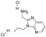 C-(3-PROPYL-3H-IMIDAZO[4,5-B]PYRIDIN-2-YL)-METHYLAMINE DIHYDROCHLORIDE 结构式