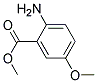 METHYL 2-AMINO-5-METHOXYBENZOATE 结构式