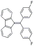 9-BIS-(4-FLUOROPHENYL)METHYLENEFLUORENE 结构式