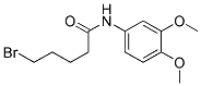 5-BROMO-PENTANOIC ACID (3,4-DIMETHOXY-PHENYL)-AMIDE 结构式