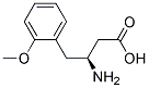 (S)-3-AMINO-4-(2-METHOXYPHENYL)BUTANOIC ACID 结构式