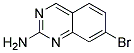 7-BROMO-QUINAZOLIN-2-YLAMINE 结构式