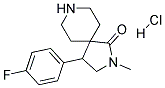 4-(4-FLUOROPHENYL)-2-METHYL-2,8-DIAZASPIRO[4.5]DECAN-1-ONE HYDROCHLORIDE 结构式