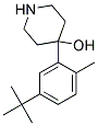 4-(5-TERT-BUTYL-2-METHYL-PHENYL)-PIPERIDIN-4-OL 结构式