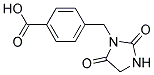 4-[(2,5-DIOXOIMIDAZOLIDIN-1-YL)METHYL]BENZOIC ACID 结构式