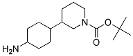 TERT-BUTYL 3-(4-AMINOCYCLOHEXYL)PIPERIDINE-1-CARBOXYLATE 结构式