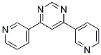 4,6-DIPYRIDIN-3-YLPYRIMIDINE 结构式