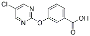 3-[(5-Chloropyrimidin-2-yl)oxy]benzoic acid 结构式