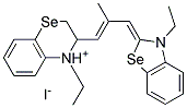 3,3'-DIETHYL-9-METHYL-SELENOCARBOCYANINE IODIDE 结构式