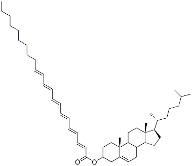 CHOLESTERYL DOCOSAHEXAENOATE 结构式