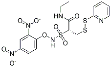 DAPOXYL(R) 2-(3-(2-PYRIDYLDITHIO)PROPIONAMIDOETHYL)SULFONAMIDE 结构式