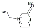 1-ALLYL 3-QUINICLUDON BROMIDE 结构式