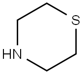 硫代吗啉,POLYMER-SUPPORTED,0.8-1.1MMOL/GONMERRIFIELDRESIN 结构式