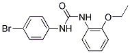 3-[3-(4-BROMO-PHENYL)-UREIDO]-4-ETHOXY-BENZENE 结构式