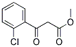 3-(2-CHLORO-PHENYL)-3-OXO-PROPIONIC ACID METHYLESTER 结构式