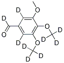 3,4,5-TRIMETHOXYBENZALDEHYDE-D9 结构式
