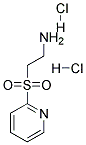 2-(PYRIDINE-2-SULPHONYL)ETHYLAMINE DIHYDROCHLORIDE 结构式