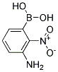 3-AMINONITROPHENYLBORONIC ACID IMMOBILIZED ON FRACTOGEL 结构式