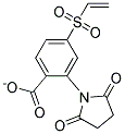 N-SUCCINIMIDYL-[4-VINYLSULFONYL]BENZOATE 结构式