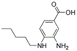 3-AMINO-4-PENTYLAMINO-BENZOIC ACID 结构式