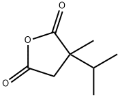 3-异丙基-3-甲基二氢呋喃-2,5-二酮 结构式