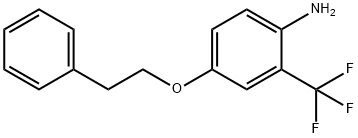 4-(PHENETHYLOXY)-2-(TRIFLUOROMETHYL)ANILINE 结构式