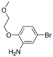 5-BROMO-2-(2-METHOXYETHOXY)ANILINE 结构式