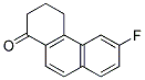 6-FLUORO-3,4-DIHYDRO-2H-PHENANTHREN-1-ONE 结构式