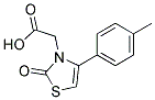 [4-(4-METHYLPHENYL)-2-OXO-1,3-THIAZOL-3(2H)-YL]ACETIC ACID 结构式