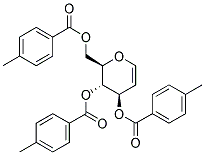 3,4,6-TRI-O-(4-METHYLBENZOYL)-D-GLUCAL 结构式