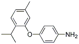 4-(2-Isopropyl-5-methylphenoxy)aniline 结构式