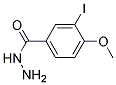 3-IODO-4-METHOXY-BENZOIC ACID HYDRAZIDE 结构式