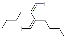 5,6-BIS-[1-IODO-METH-(Z)-YLIDENE]-DECANE 结构式