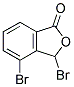 3,4-DIBROMO-3H-ISOBENZOFURAN-1-ONE 结构式