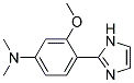 [4-(IMIDAZOL-2-YL)-3-METHOXYPHENYL]DIMETHYLAMINE 结构式