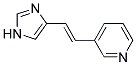 3-[2-(1H-IMIDAZOL-4-YL)-VINYL]-PYRIDINE 结构式