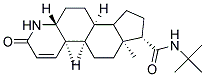 (4aR,4bR,6aS,7S,9bS,11aR)-4a,6a-Dimethyl-2-oxo-2,4a,4b,5,6,6a,7,8,9,9a,9b,10,11,11a-tetradecahydro-1H-indeno[5,4-f]quinoline-7-carboxylic acid tert-butylamide 结构式